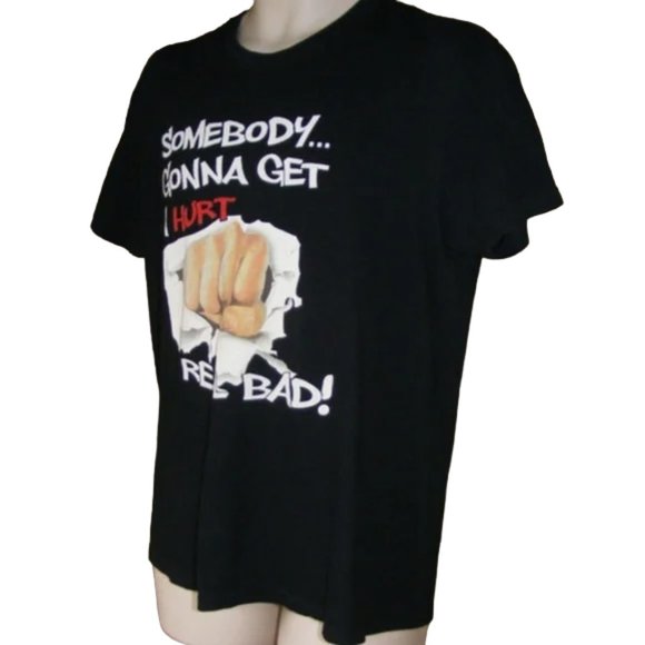 RUSSELL PETERS Tshirt, S, Green Card Tour, 2 sided, Comedian, Black, Short slv - Picture 4 of 8